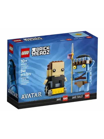 Конструктор Brickheadz 40554 Джейк Салли и его аватар