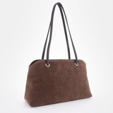 Сумка Саломея 620 эко-замша шоколад