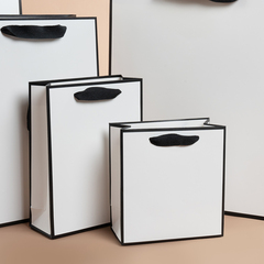 Пакет подарочный L вертикальный, Премиум, Белый, 40*30*12 см (Д*В*Ш), 1 шт.