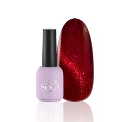 SoLa Гель-лак Cherry Cat 03 Кошачий глаз, 10мл