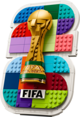 Конструктор LEGO Editions 43032 FIFA World Cup 2026 Official Emblem