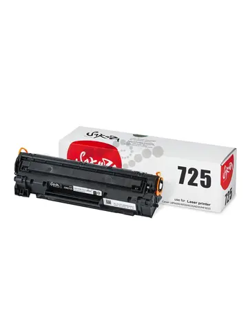 Картридж Sakura 725 для Canon LBP6000/LBP6018/LBP6020/LBP6030/MF-3010, черный, 1600 к.