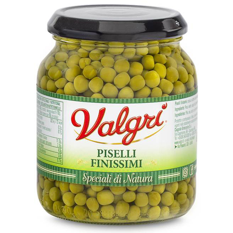Горошек зеленый молодой консервированный Valgri 350г