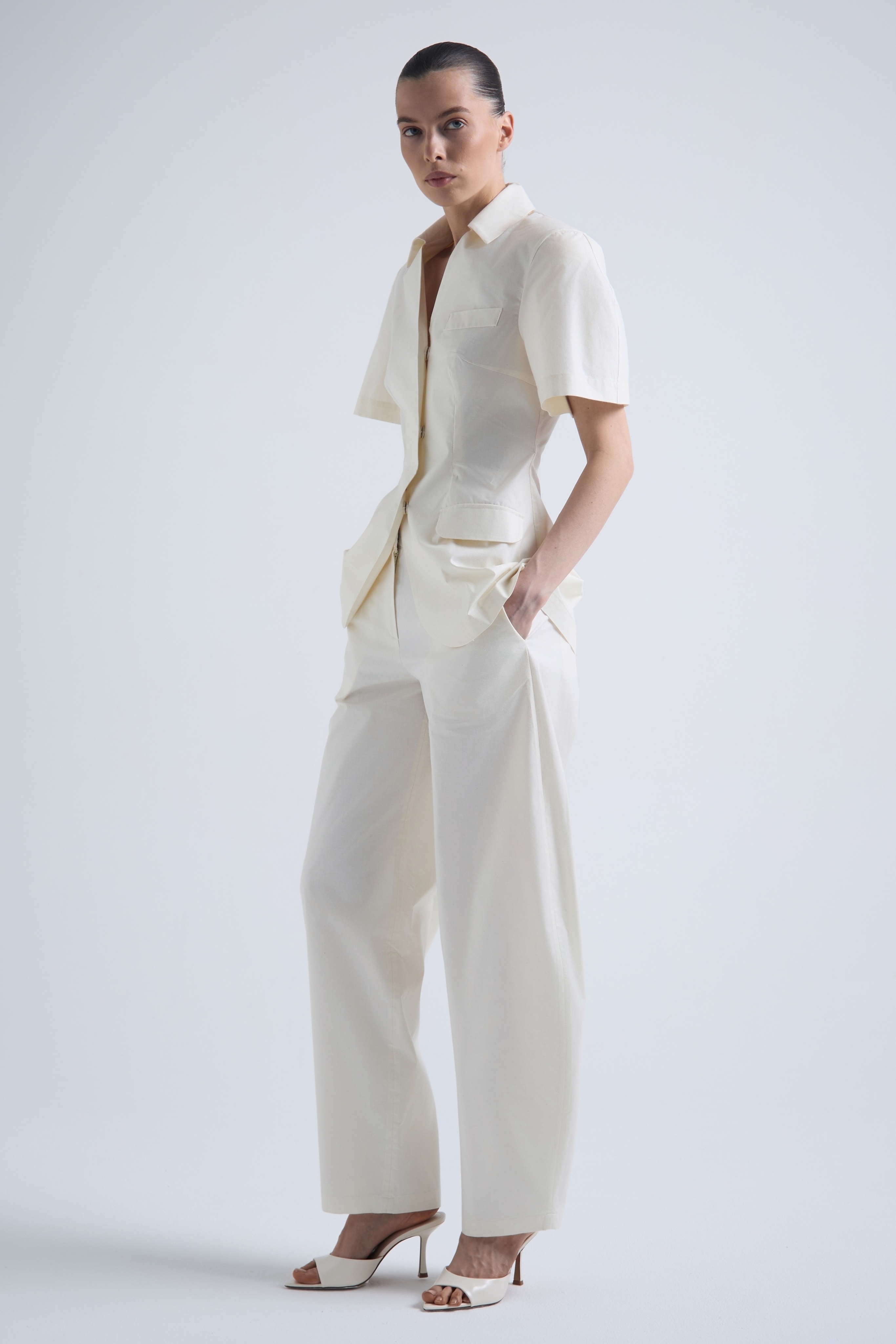 Брюки Shape из хлопка