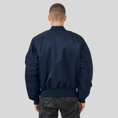 Бомбер Alpha Industries MA-1 Rep. Blue (Синий)