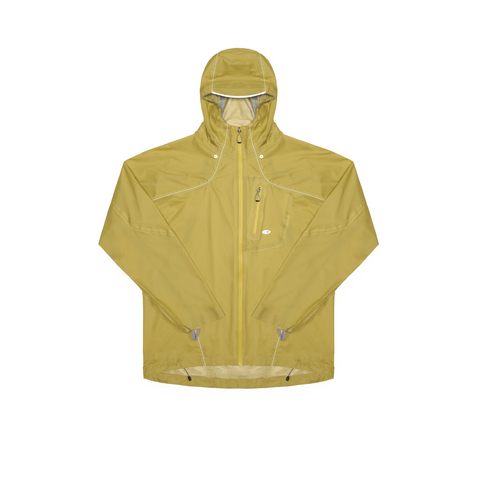 Куртка Nothomme Blue Pertex Cicada Wing Ultra-Light Hardshell Trail Running Jacket "Mustard Yellow"