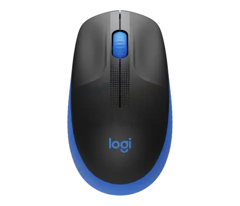 Мышь беспроводная Logitech M190 blue ( USB, оптическая, 1000dpi, 3but) (910-005907)
