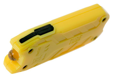 Фонарь брелок Nitecore Tube желтый лам.:светодиод.x1 (16448)