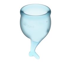 Набор голубых менструальных чаш Feel secure Menstrual Cup - 