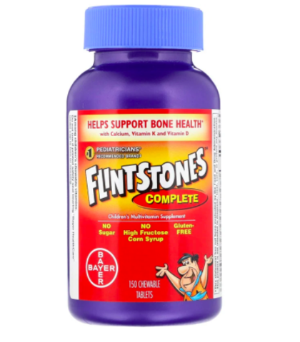 Flintstones, Комплекс для детей, мультивитаминная добавка, 150 жевательных таблеток