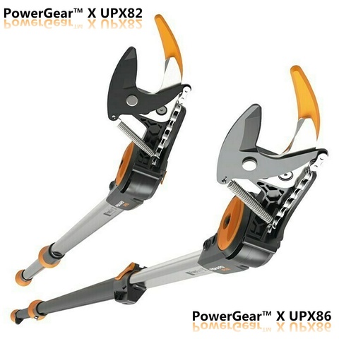 Сучкорез Fiskars PowerGear UPX86, черный/оранжевый (1023624)