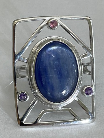 Домик (кольцо из серебра)