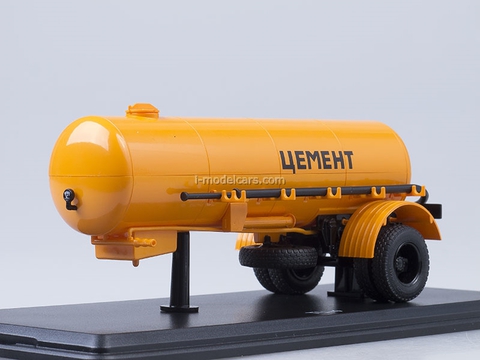 Semitrailer TC-4 Cement orange Start Scale Models (SSM) 1:43