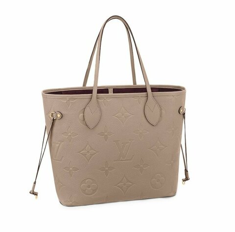 Сумка Louis Vuitton Neverfull MM бежевый