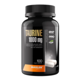Таурин, Taurine 1000 mg, Maxler, 100 вегетарианских капсул 1