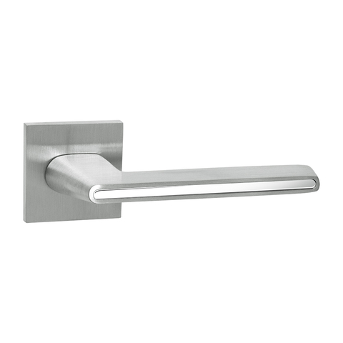 Ручка раздельная Ajax (Аякс) K.JS51. STICK SSC/CP-16 сатинированный хром/хром (комплект на одну дверь)