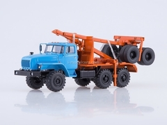 Ural-43204-41 timber carrier with trailer 1:43 Start Scale Models (SSM)