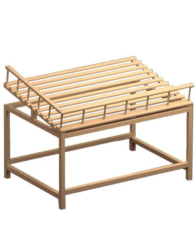 Деревянный стол для хлеба Евромаркет