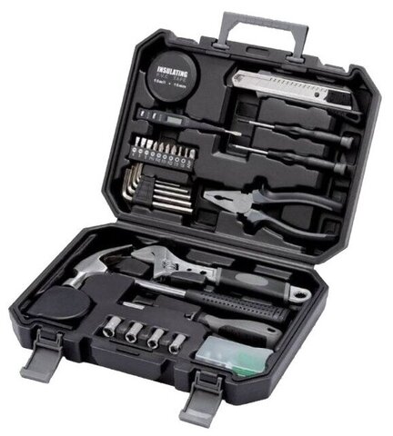 Набор инструментов Xiaomi Jiuxun Tools 60 in 1 Daily Life Kit, 60 предм., черный