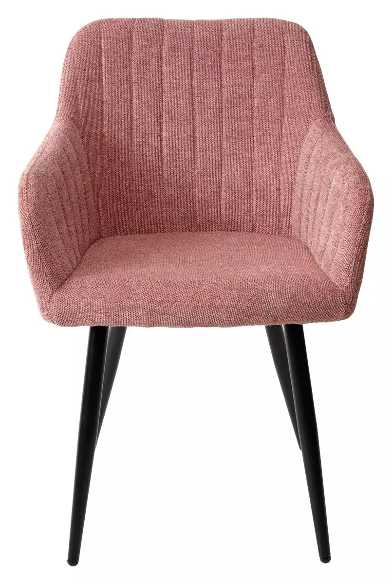 Стул BRANDY WZ2042-11 брусничный фактурный велюр/ черный каркас М-City
