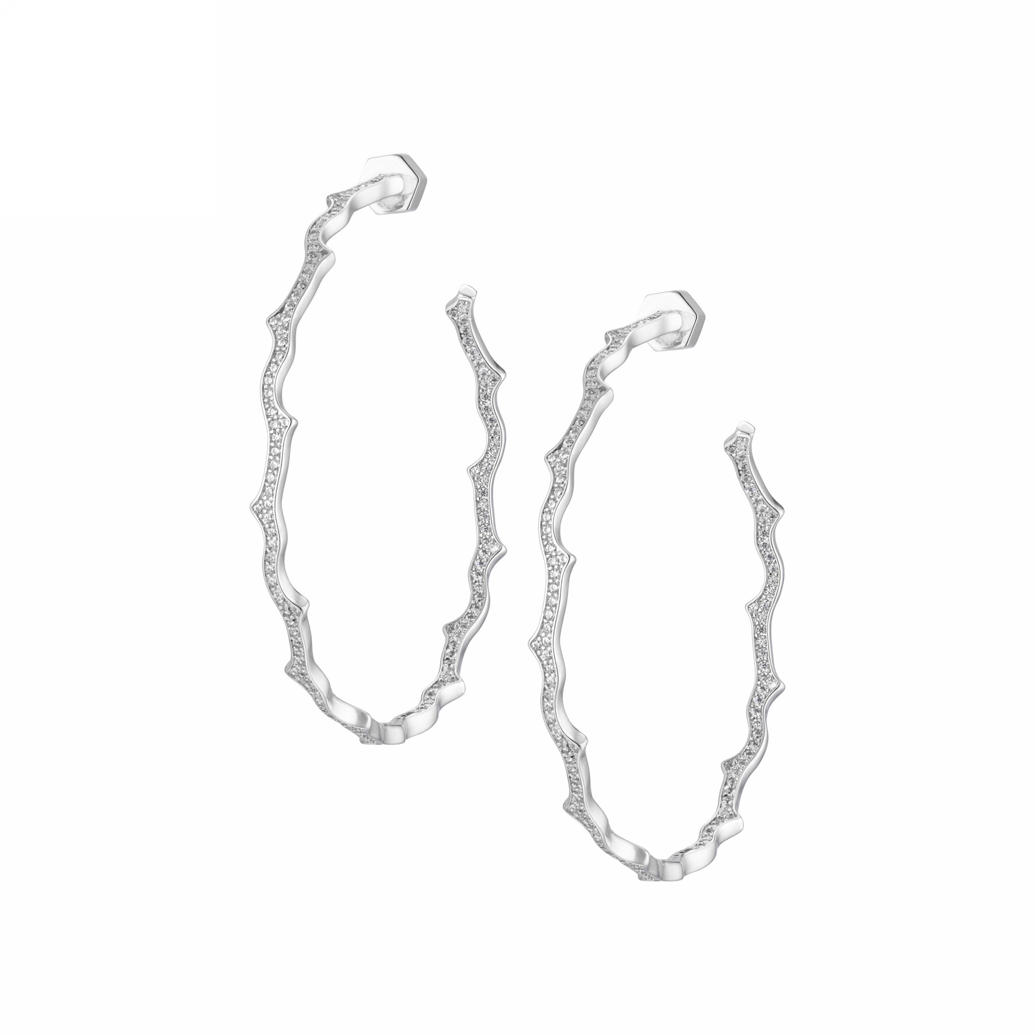 

Серьги Thorns Hoops Secret Garden - Silver