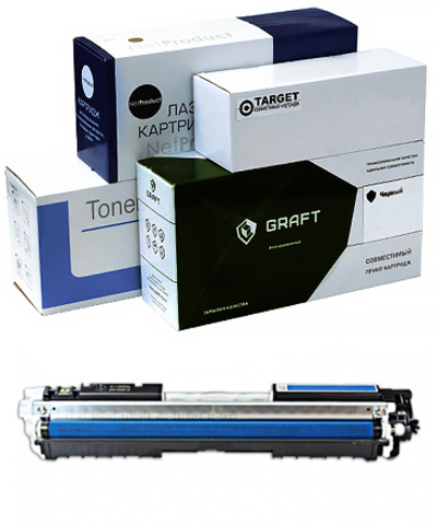 Картридж CE311A/Canon 729C OEM