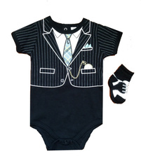 BABY ESSENTIALS Боди с имитацией + носочки ББ41