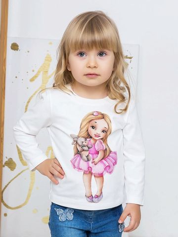 Лонгслив "Принцесса с зайкой"