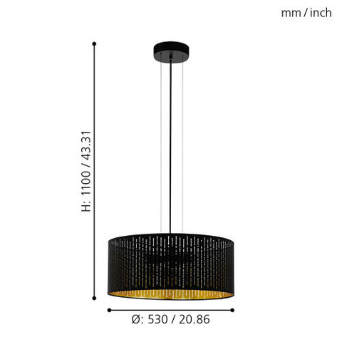 Подвес (люстра) Eglo VARILLAS 98313 3
