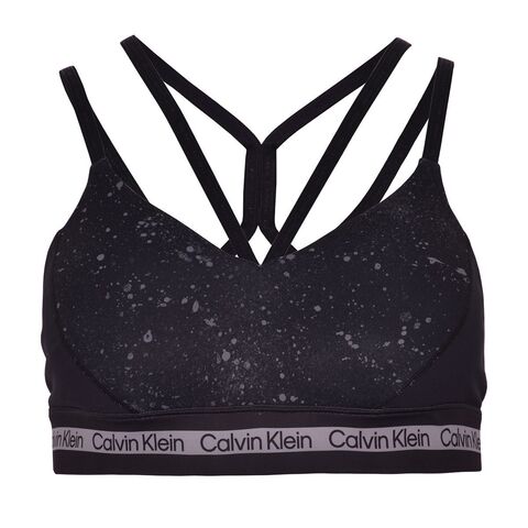 Бюстгальтер спортивный Calvin Klein Low Support Sports Bra - black