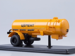 Semitrailer TC-4 Cement orange Start Scale Models (SSM) 1:43