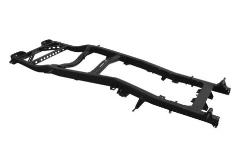 рама в сборе УАЗ 3151 рессорная подвеска  0469-00-2801000-12