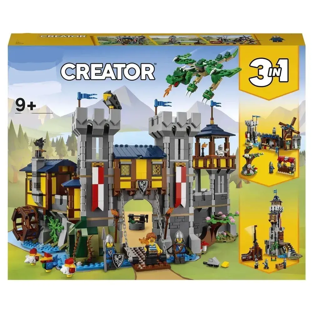 Конструктор Creator "Средневековый замок 3в1", 1426 дет.