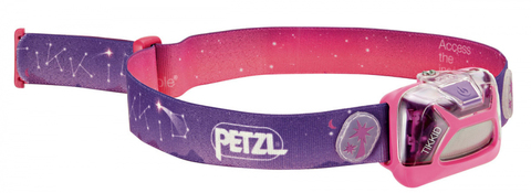 Картинка фонарь налобный Petzl Lamp Tikkid Розовый - 1