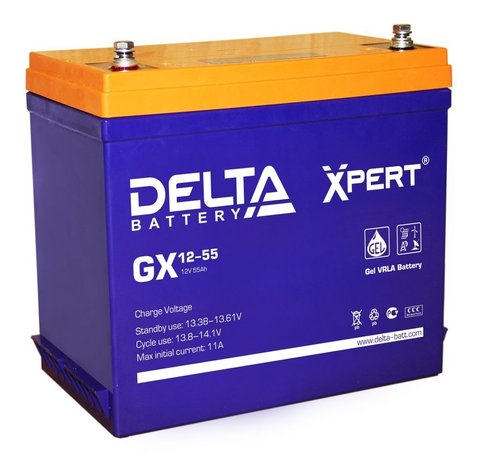 Аккумуляторная батарея DELTA GX 12-55