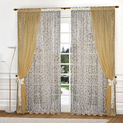 Шторы в гостиную М218 вуаль 240*250*2