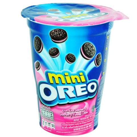 Печенье Oreo Mini (клубничный крем)