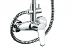 F9111147C-A-RUS BRAVAT ECO Душевая колонна со смесителем для душа