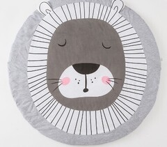 Коврик детский игровой Крошка Я  Левушка , d 90 см, 100% хлопок