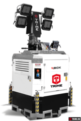 Осветительная вышка TRIME X-Box 4x160W 48V LED дизельная - [8.5 м / Kubota]