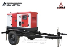 Дизельный генератор Азимут ЭД-10-Т400-2РКМ6С Deutz на шасси в кожухе с автозапуском