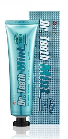[SNP] Зубная паста мятная СВЕЖЕЕ ДЫХАНИЕ Dr Teeth Mint Pure Breath Toothpaste, 120 гр