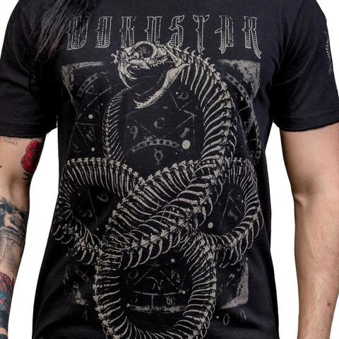 Wornstar | Футболка мужская OUROBOROS Tee W107 принт спереди змей детально