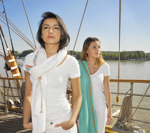 Шарф 70x210 Petrusse Jazzy Azur Lagon JAZZY_AL