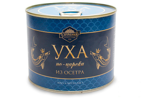 Уха из осетра "По-царски", 530г