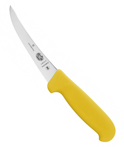 Нож кухонный Victorinox Fibrox разделочный, 120 mm, Yellow (5.6618.12)