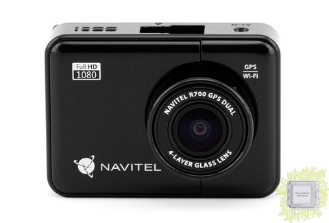 Видеорегистратор NAVITEL R700 GPS DUAL, черный