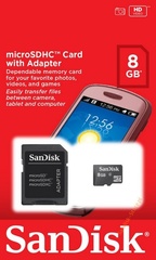 Карта памяти Sandisk 8gb micro sd