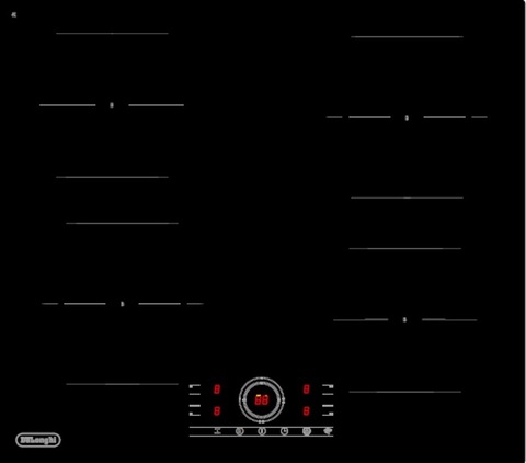 Варочная панель DeLonghi ELETTRA 4B0P CR
