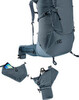 Картинка рюкзак туристический Deuter Aircontact Core 70+10 graphite-shale - 6